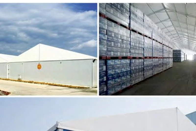 Tentes de stockage